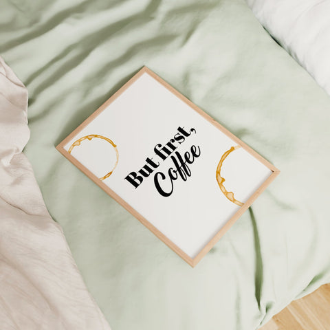 Kaffeplakater der skaber hygge i hjemmet