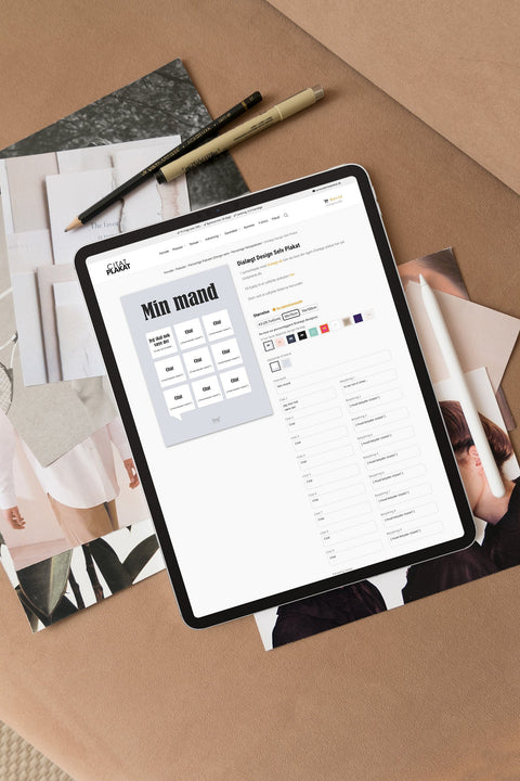 Personlige Tekst Plakater – Skab den Perfekte Gave