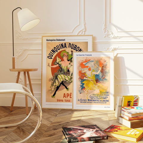 Le Courrier Français - Jules Chéret kunstplakat