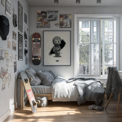 Ternet Ninja plakat indrammet