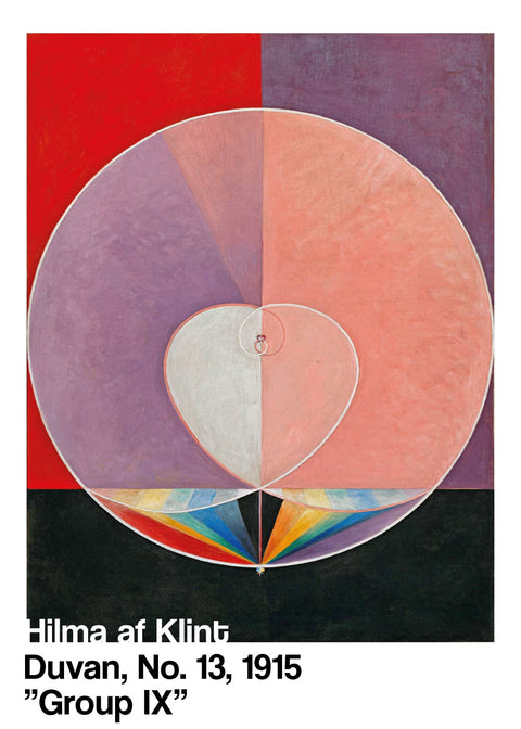 Duvan No. 13 - Hilma af Klint kunstplakat