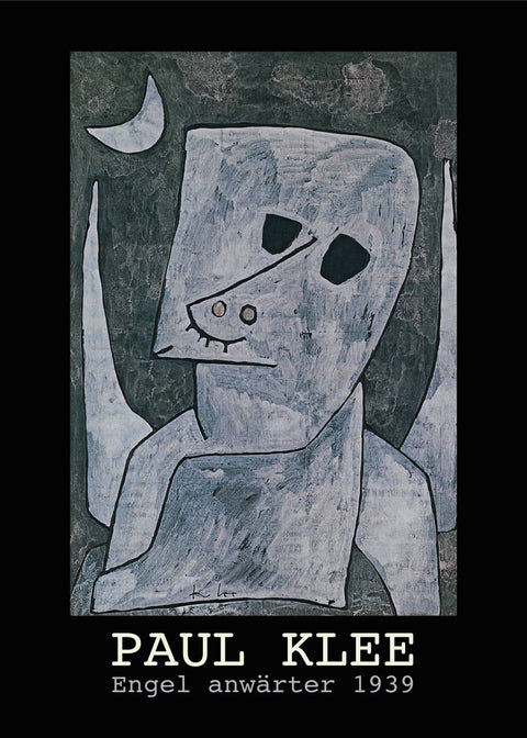 Engel anwärter - Paul Klee Kunstplakat