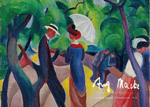 Promenade - August Macke