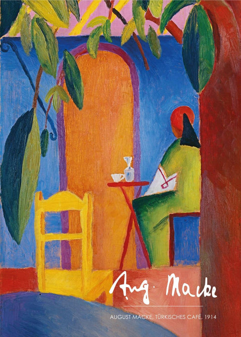 Türkisches Café - August Macke