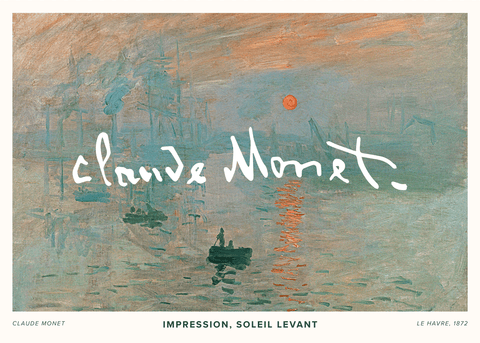 Soleil Levant - Claude Monet