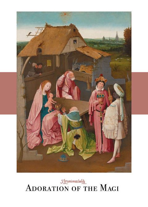 Adoration of the magi - Hieronymus Bosch museumsplakat