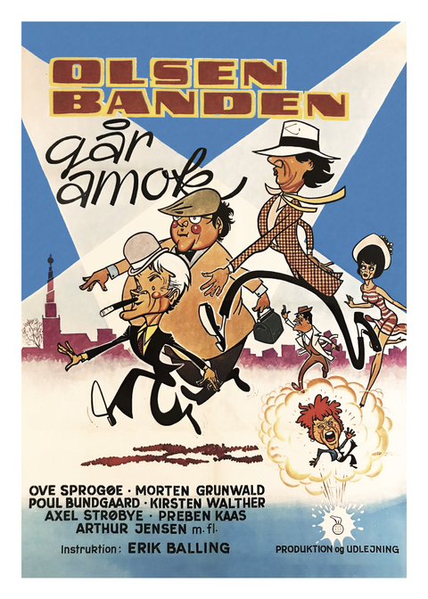 Olsen Banden går amok - Filmplakat