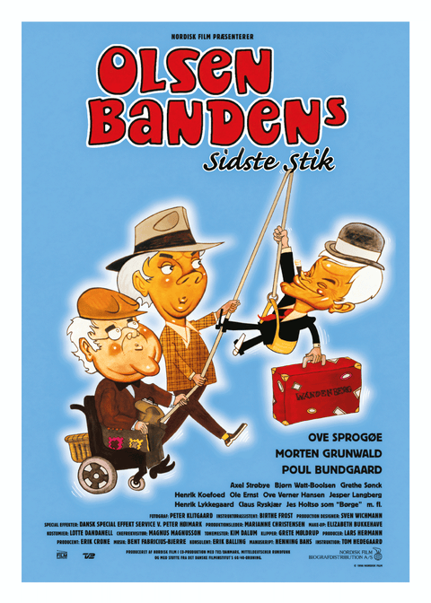 Olsen Bandens sidste stik - Filmplakat