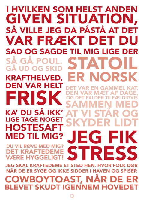 Adams æbler - plakat