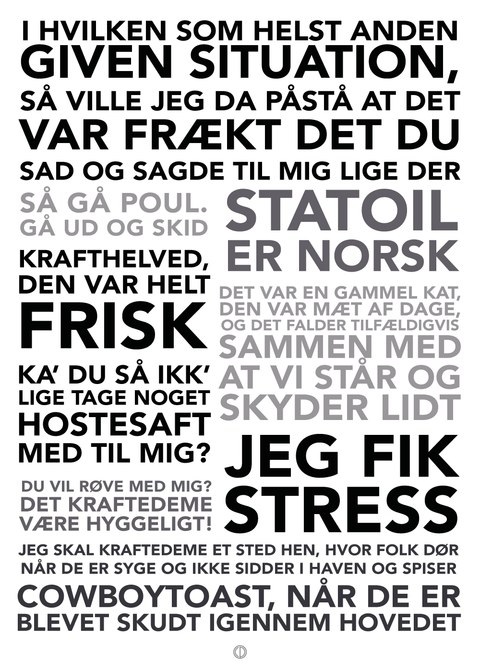 Adams æbler - plakat