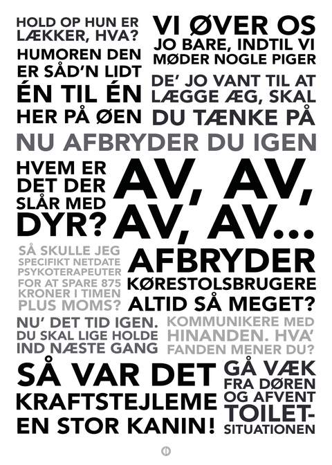 Mænd og Høns - plakat