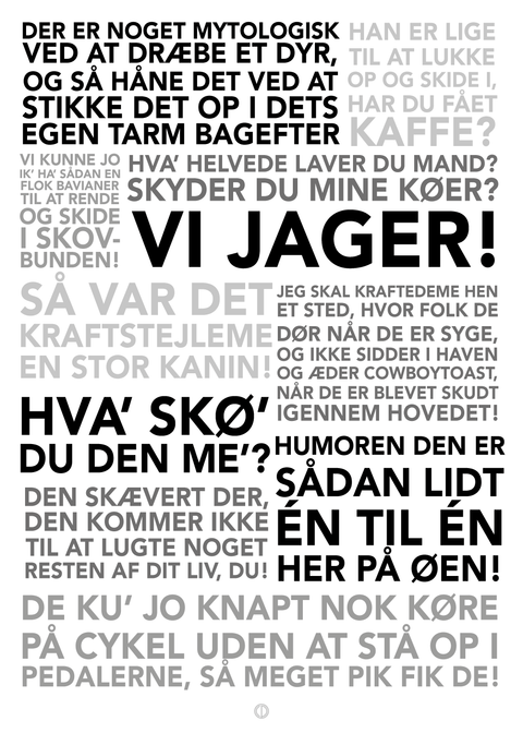 Ole Thestrup - hyldest plakat