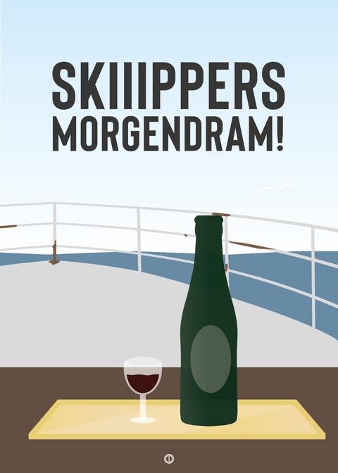 Martha plakat - Skiiippers morgendram!