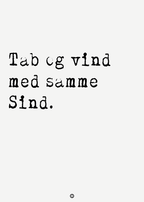 Tab og vind med samme sind