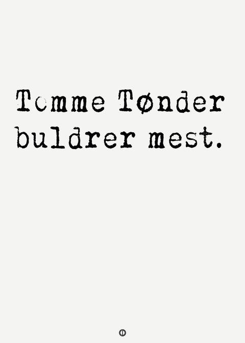 Tomme tønder buldrer mest