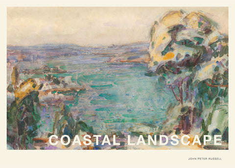 Coastal landscape - John Peter Russell kunstplakat