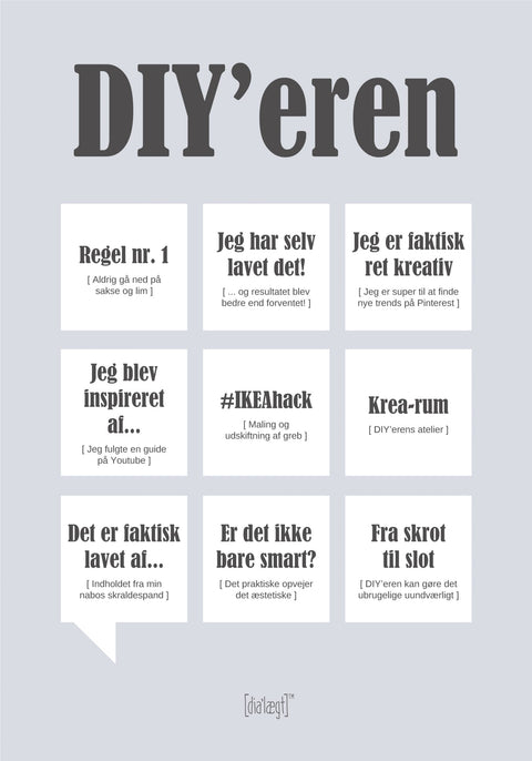 DIY'eren plakat