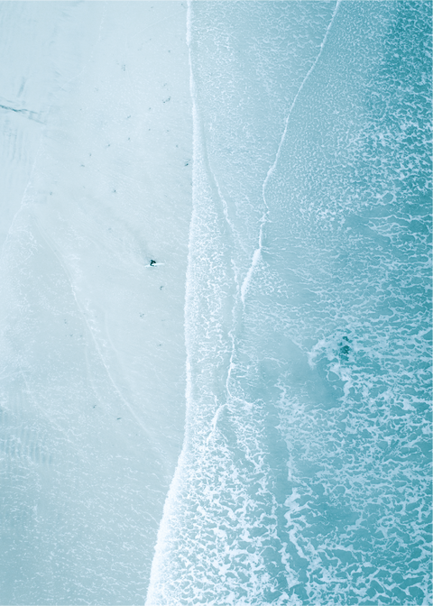 Arctic surf - Airpixels plakat