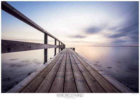 Nyborg Strand - Brian Lichtenstein plakat