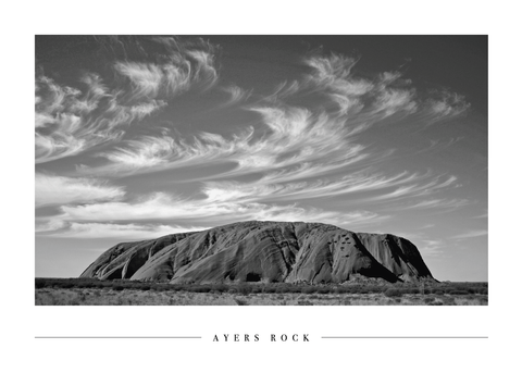 Ayers Rock - Plakat