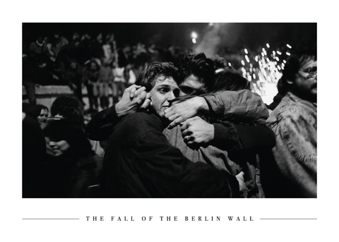 Celebrating the Fall of the Berlin Wall - Plakat