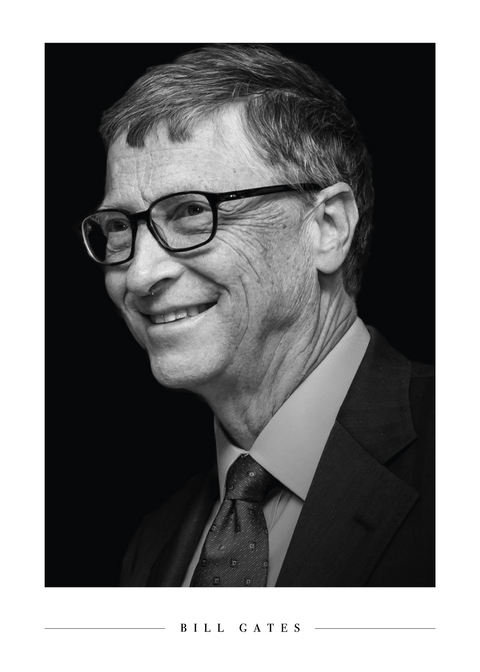 Bill Gates - Plakat