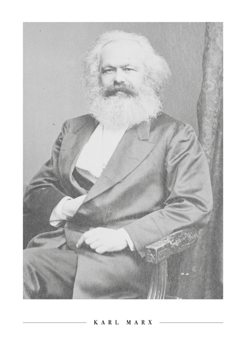 Karl Marx - Plakat