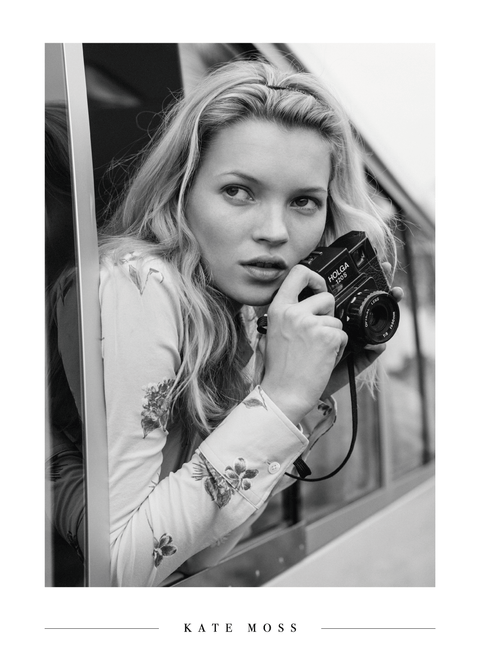 Young Kate Moss - Plakat