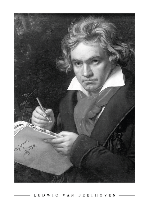 Ludwig van Beethoven - Plakat