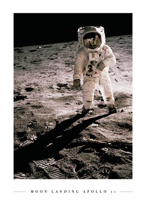 Moon landing Apollo 11 - Plakat