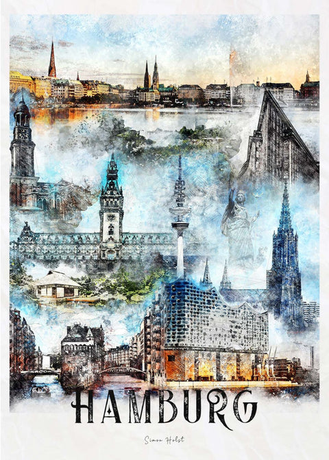 Hamburg  1 Plakat