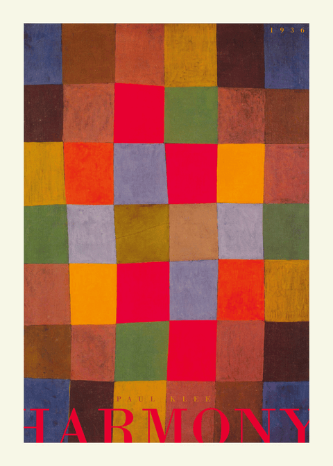 Harmony - Paul Klee kunstplakat