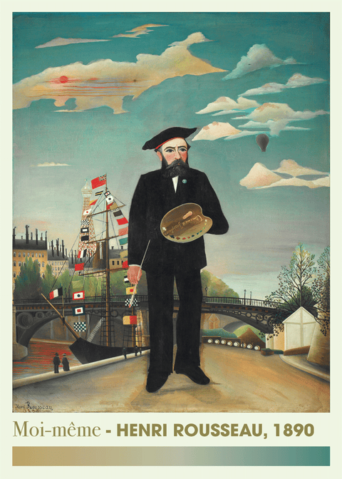 Moi-même - Henri Rousseau kunstplakat