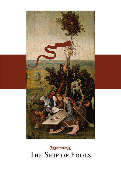 The ship of fools - Hieronymus Bosch museumsplakat