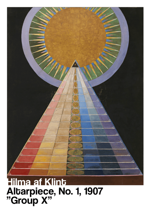 Group X - Hilma af Klint kunstplakat