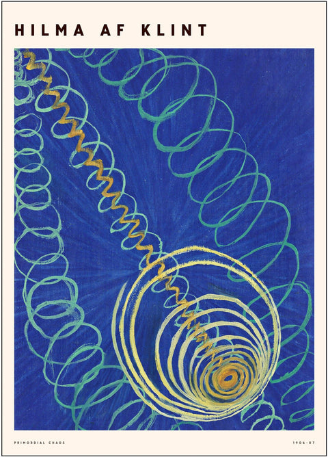 Primordial Chaos — Art print by Hilma af Klint from Poster & Frame