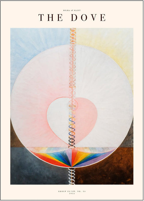 The Dove — Art print by Hilma af Klint from Poster & Frame