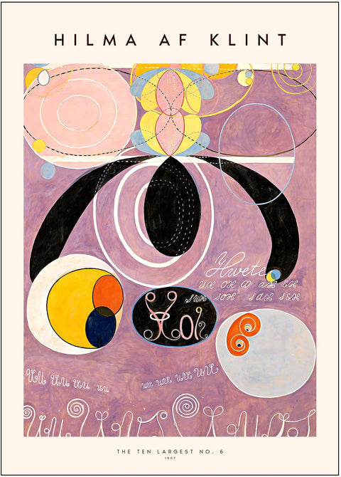 The Ten Largest No. 06 — Art print by Hilma af Klint from Poster & Frame