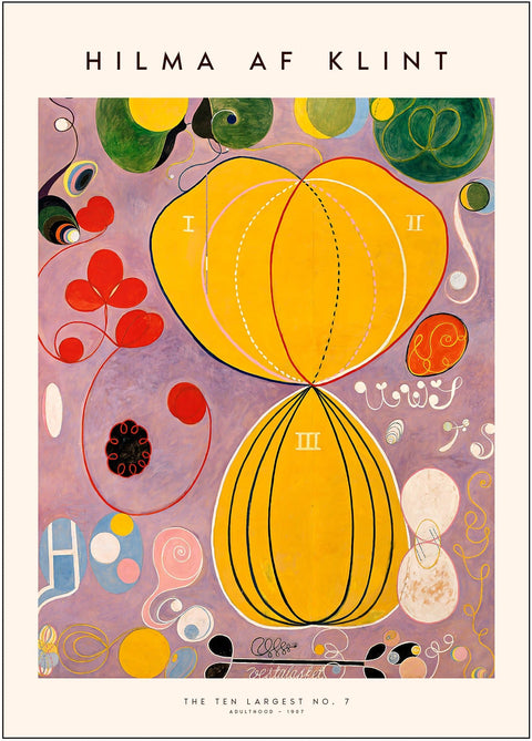 The Ten Largest No. 07 — Art print by Hilma af Klint from Poster & Frame