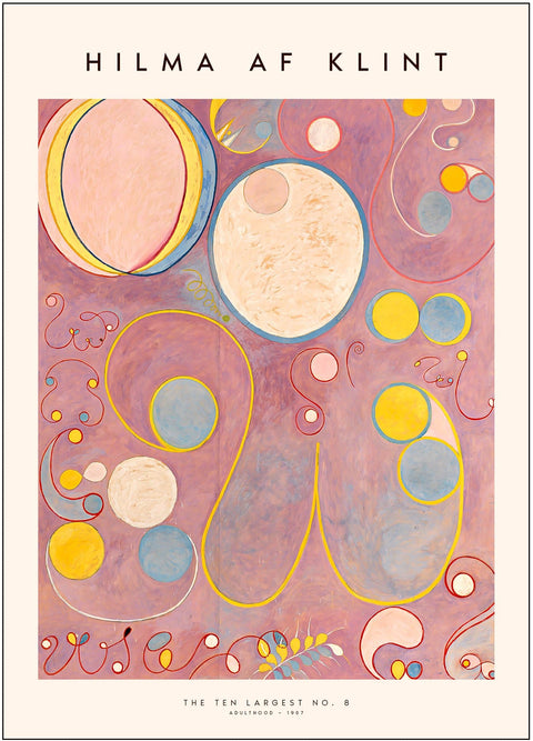 The Ten Largest No. 08 — Art print by Hilma af Klint from Poster & Frame