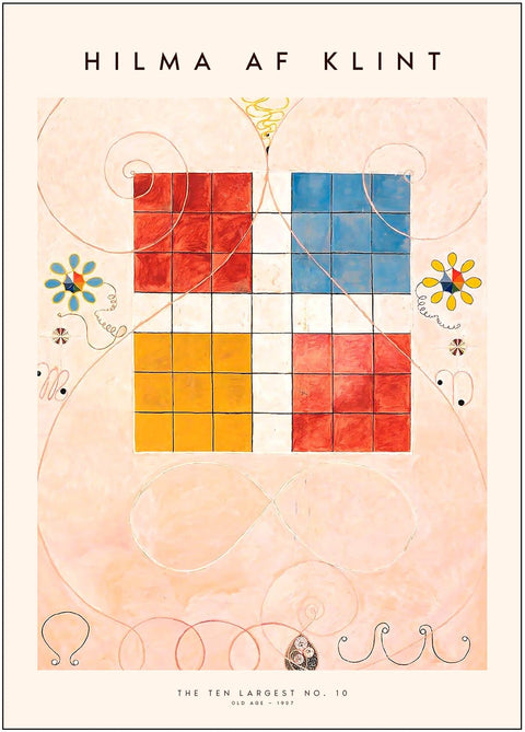 The Ten Largest No. 10 — Art print by Hilma af Klint from Poster & Frame