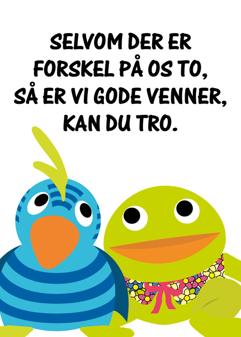 Kaj og Andrea - Gode venner