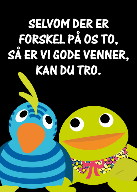 Kaj og Andrea - Gode venner