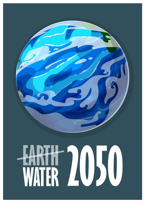 EARTH 2050 - klimaplakat