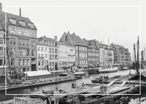 Nyhavn - Gamle billeder af København plakat