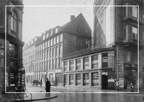 Vesterbrogade - Gamle billeder af København plakat