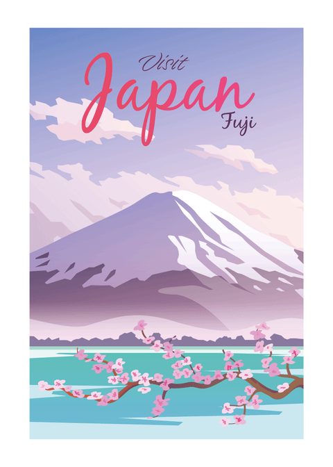 Visit Japan - rejse plakat