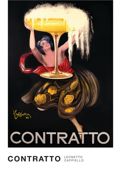 Contratto - Leonetto Cappiello kunstplakat