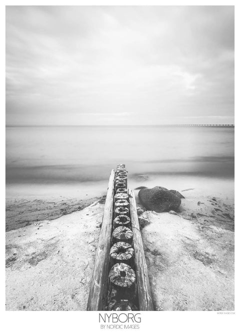 Nyborg strand - Brian Lichtenstein plakat