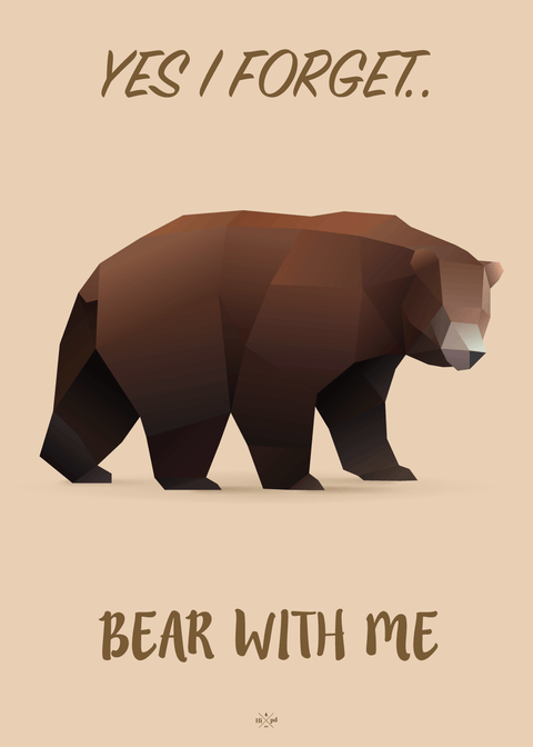 Bear with me